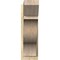 Ekena Millwork Funston Slat Rough Sawn Outlooker, Douglas Fir, 8"W x 26"D x 26"H OUT08X26X26FST06RDF - alternate 3
